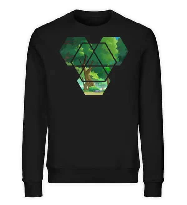 Hexagone Wald - Unisex Bio Sweatshirt