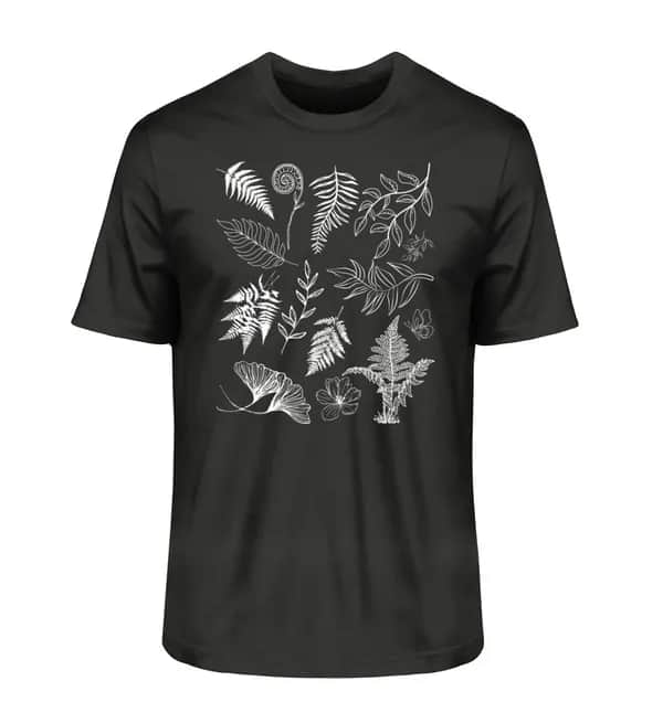 Floral Serenity - Herren Premium Bio Shirt
