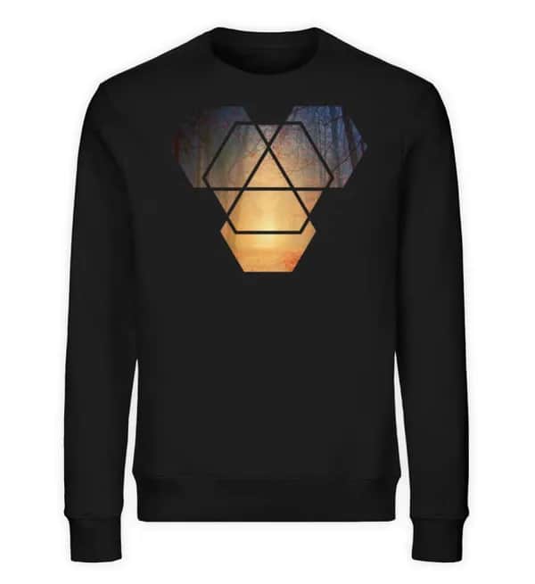 Hexagone Shine - Unisex Bio Sweatshirt