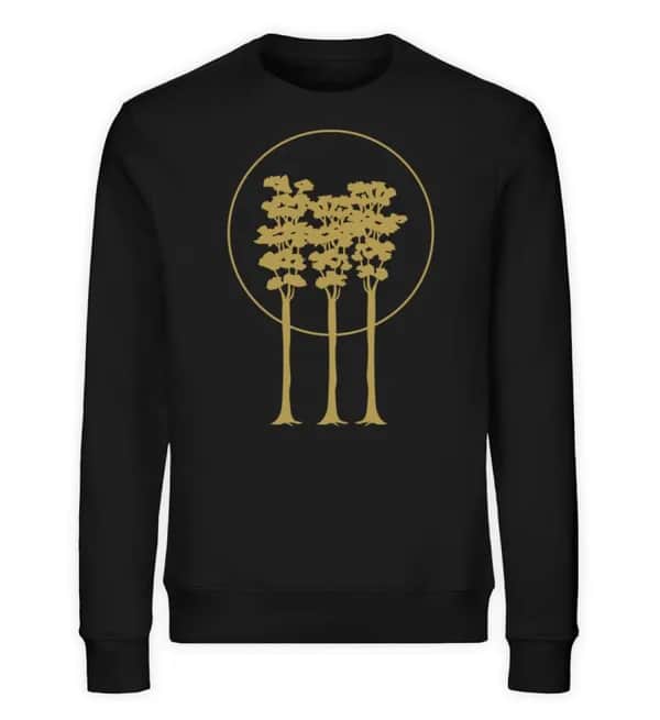 3 golden Trees - Unisex Bio Sweatshirt