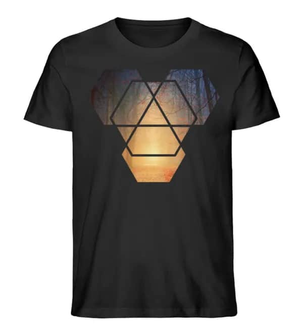 Hexagone Shine - Herren Premium Bio Shirt