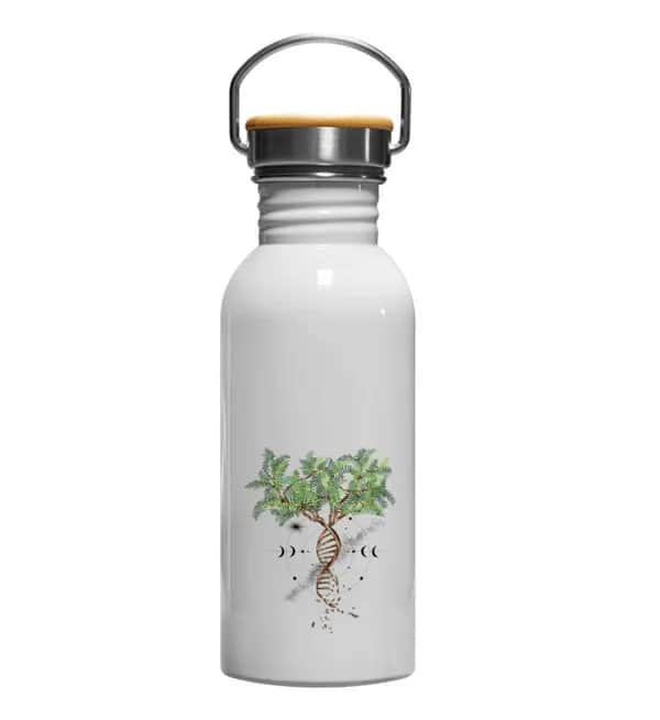 Tree DNA - Edelstahl Trinkflasche