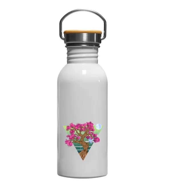 Triangletree - Edelstahl Trinkflasche
