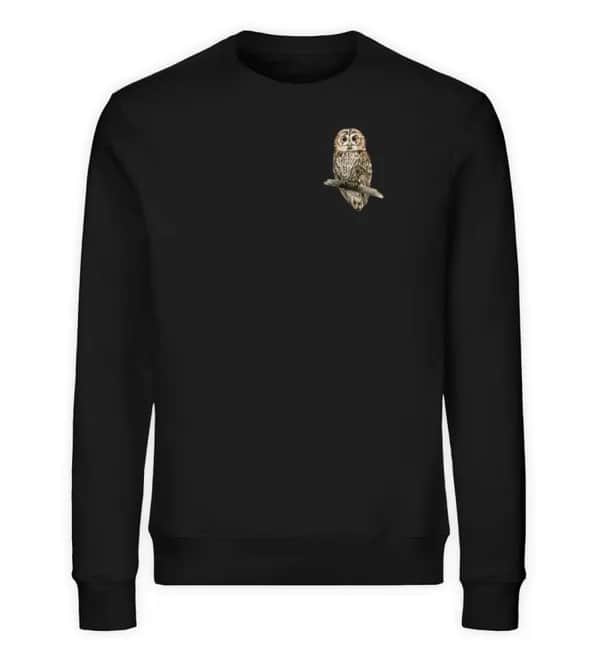 Owl Watercolor - Unisex Bio Sweatshirt