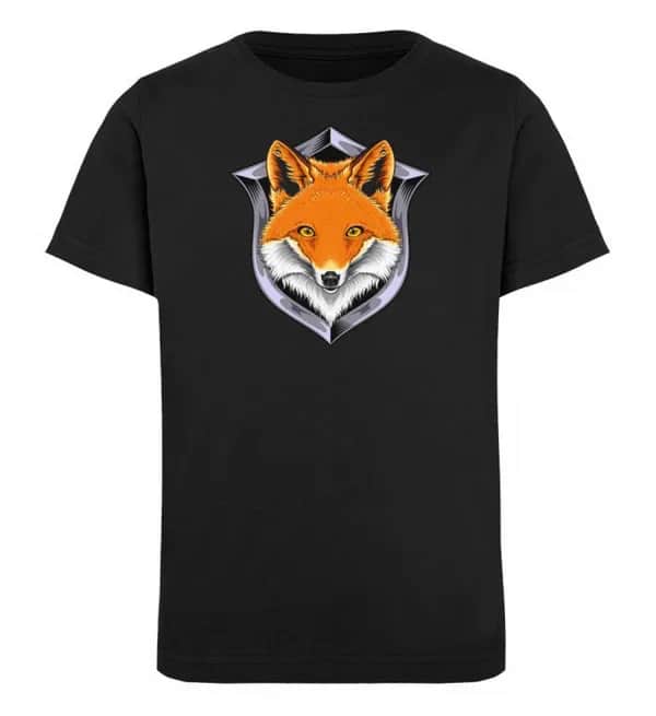 Drawn fox  - Kinder Bio T-Shirt