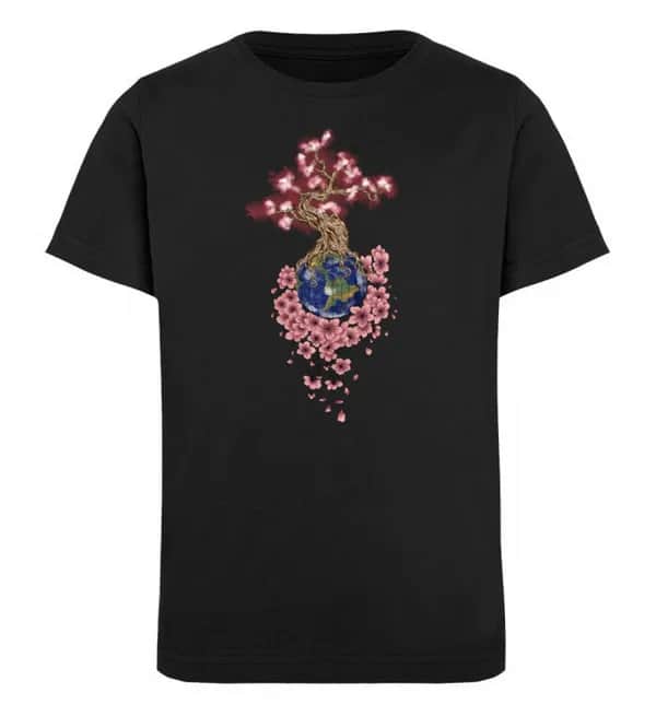 Flowertree earth  - Kinder Bio T-Shirt