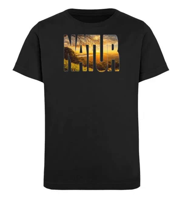 Natur Sunset - Kinder Bio T-Shirt