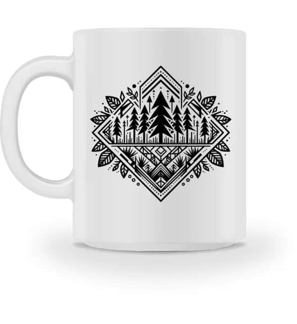 Pine trees - Tasse