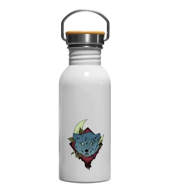 Bad wolf - Edelstahl Trinkflasche