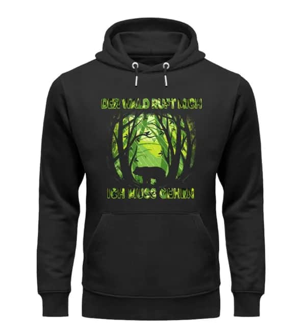 Der Wald ruft - Unisex Premium Bio Hoodie