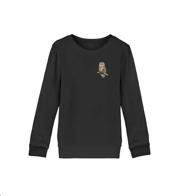 Owl Watercolor  - Kinder Bio Sweatshirt