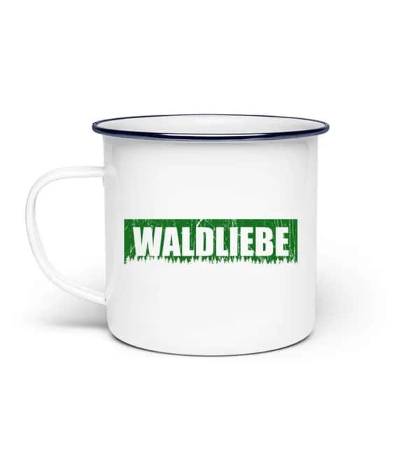 Waldliebe - Emaille Tasse