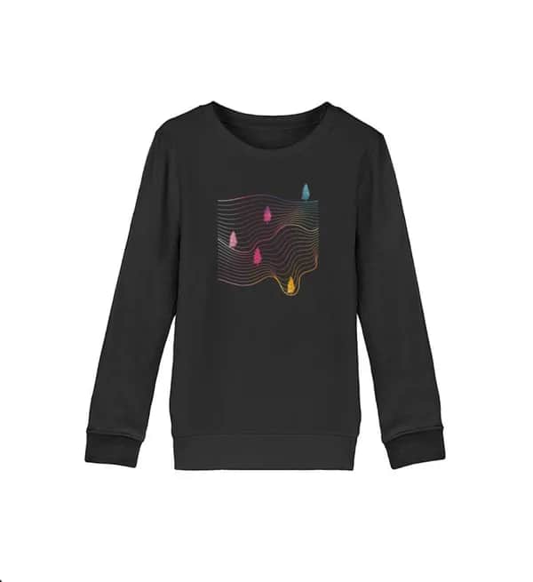 Sweeping Lines  - Kinder Bio Sweatshirt
