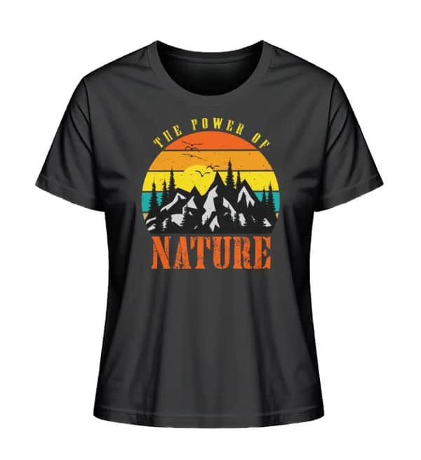 The Power of nature - Damen Premium Bio Shirt