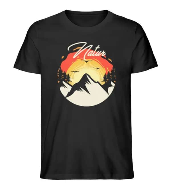Natur Kreis - Herren Premium Bio Shirt