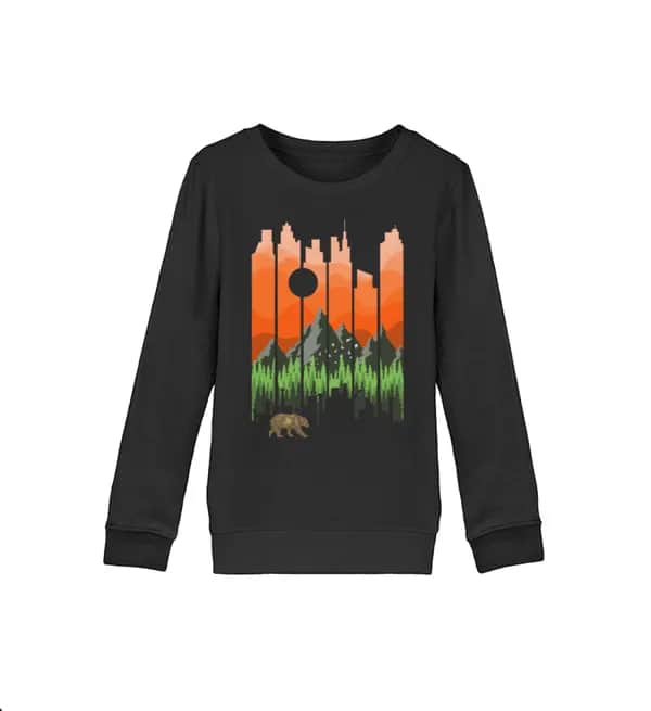 Nature Landscape Sunset - Kinder Bio Sweatshirt