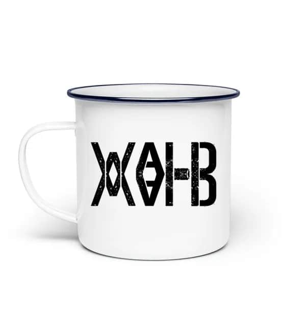 Wald Wald - Emaille Tasse