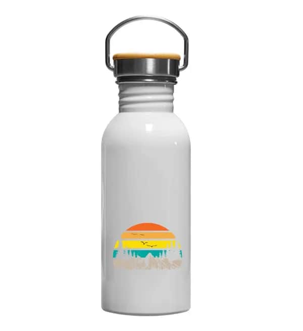 Retroberge - Edelstahl Trinkflasche