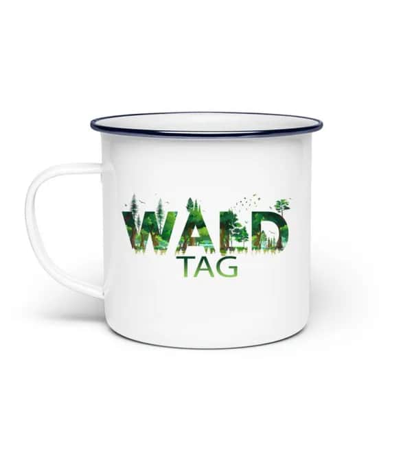 Wald Tag - Emaille Tasse