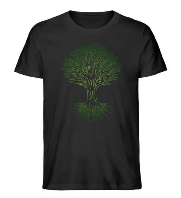 Herzbaum - Herren Premium Bio Shirt