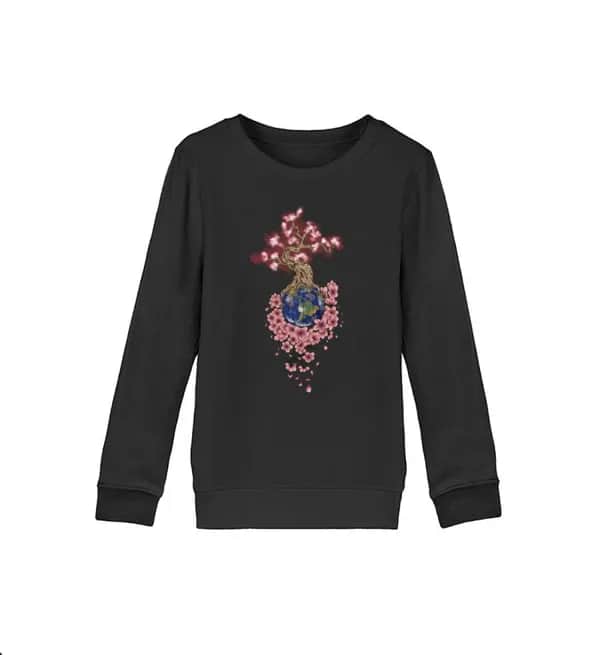 Flowertree earth  - Kinder Bio Sweatshirt