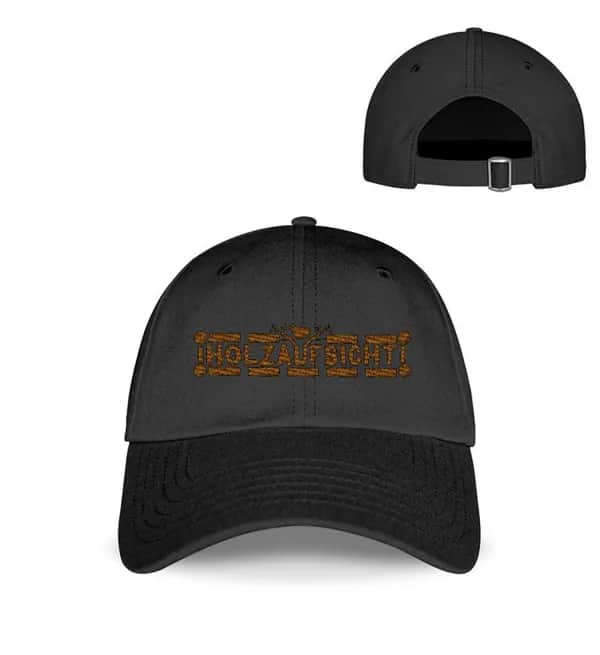 Holzaufsicht - Basecap mit Stick