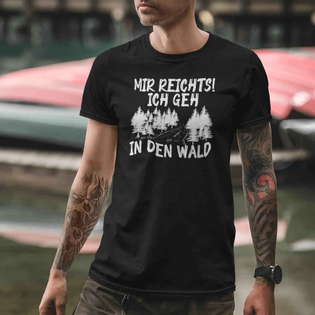 Mir reichts Wald 2 - Herren Premium Bio Shirt 2