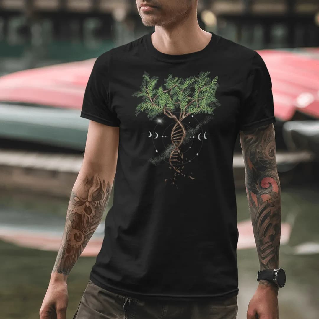 Tree DNA - Herren Premium Bio Shirt 2