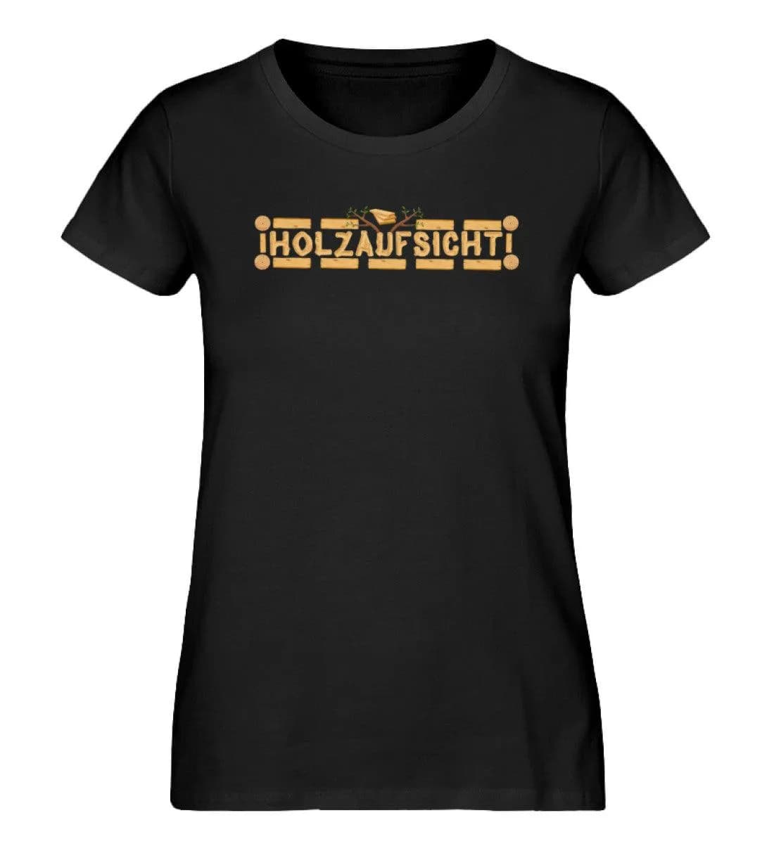 Holzaufsicht - Damen Premium Bio Shirt