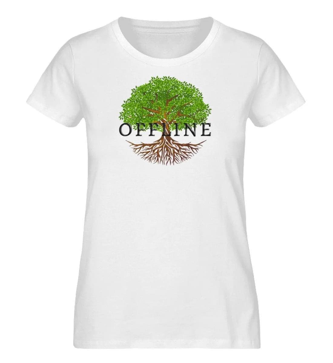 Offline Tree - Damen Premium Bio Shirt 2