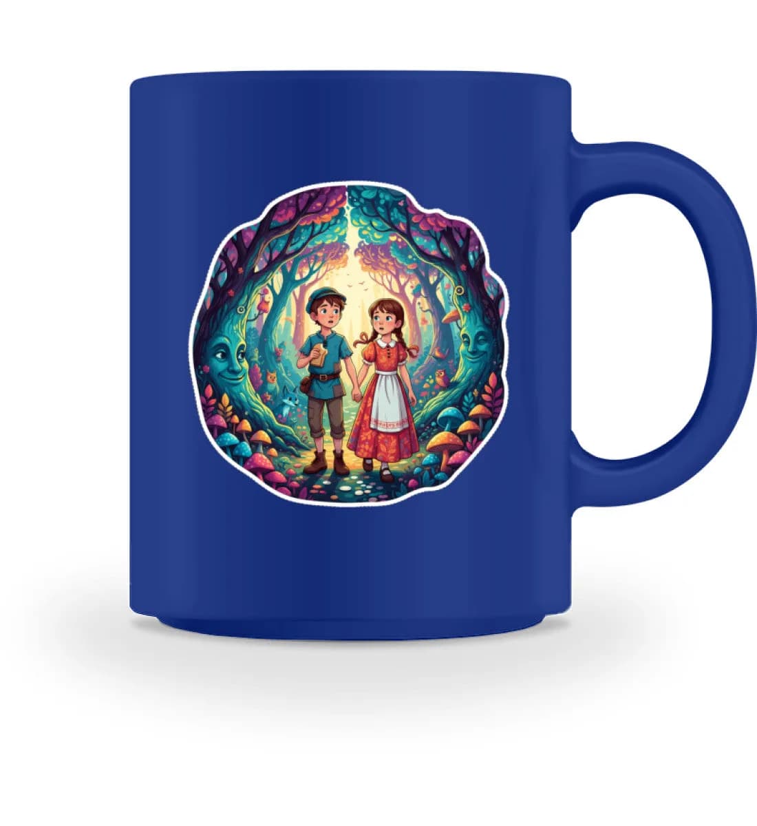 Hänsel und Gretel verloren im Wald  - Tasse 5