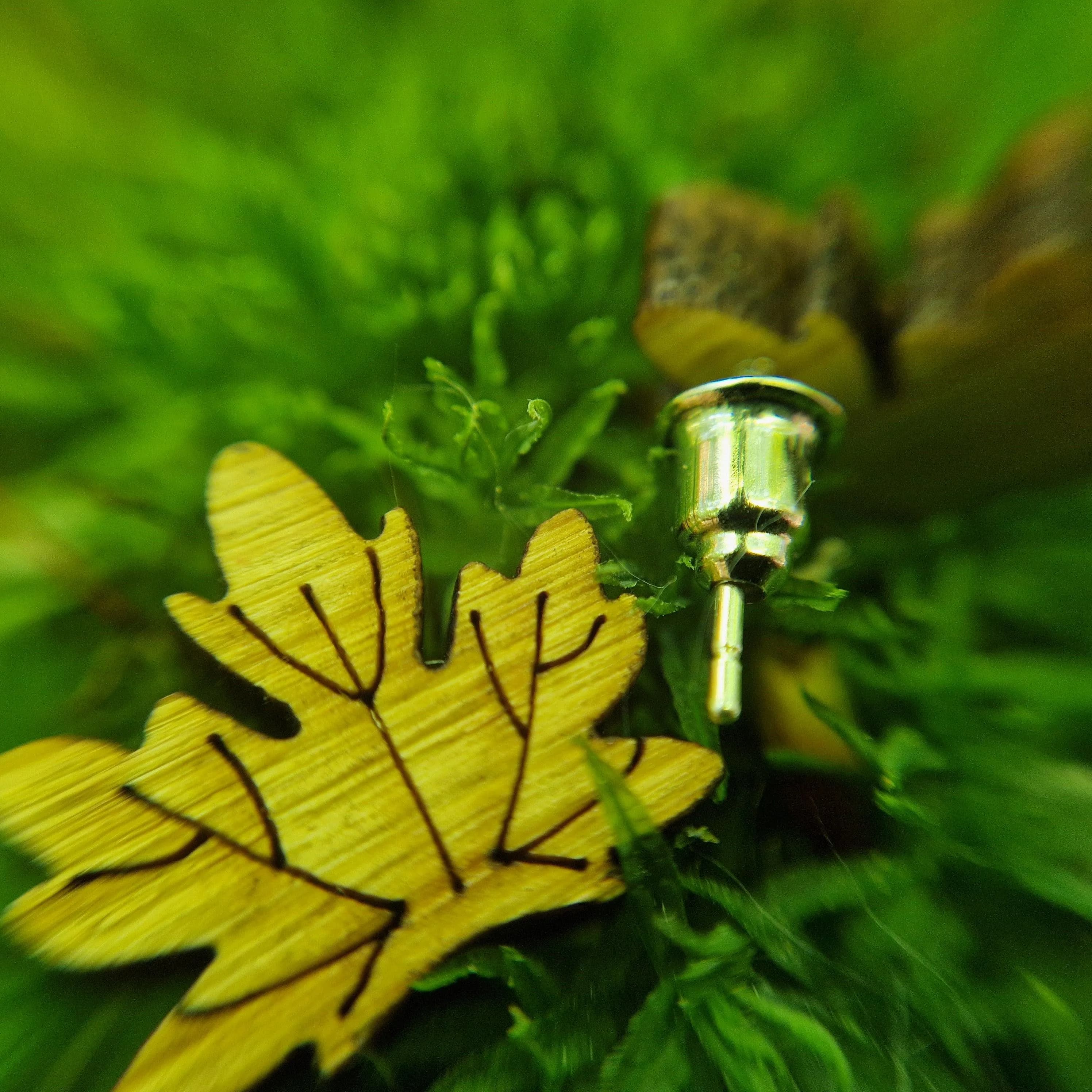 Blatt - Ohrstecker 4
