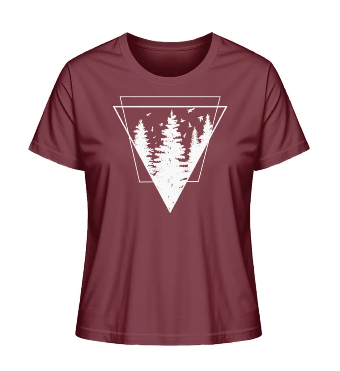 Wald im Dreieck - Damen Premium Bio Shirt 3