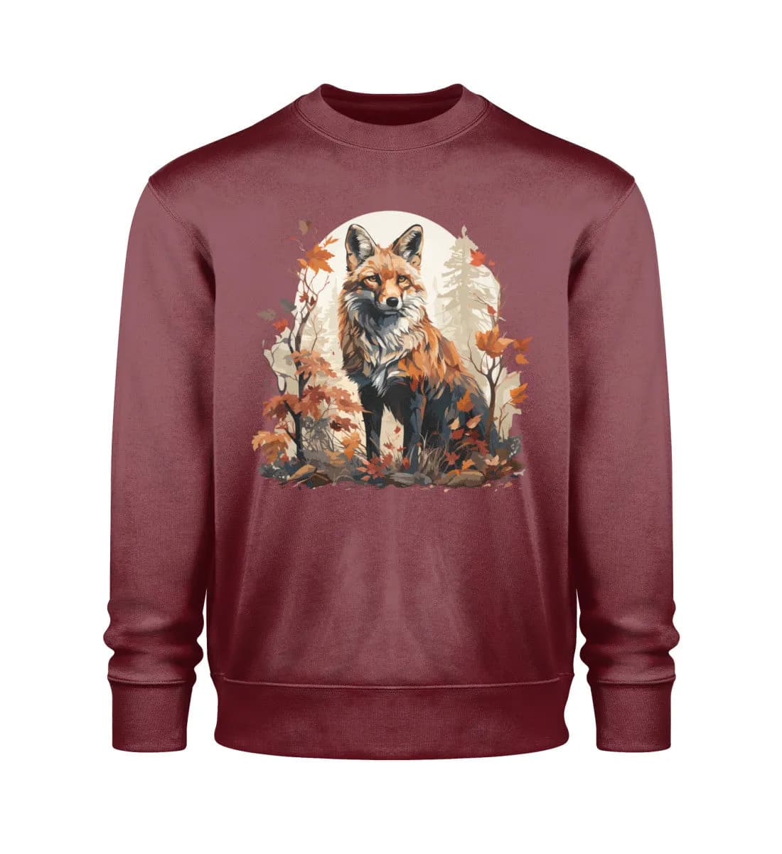 Fox autumn - Unisex Bio Sweatshirt 3