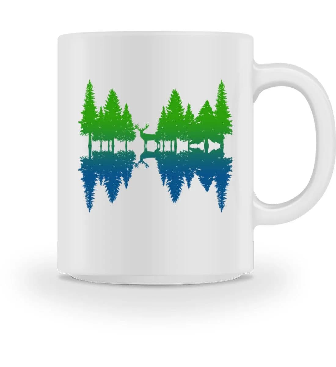 Wald Spiegelung - Tasse 2