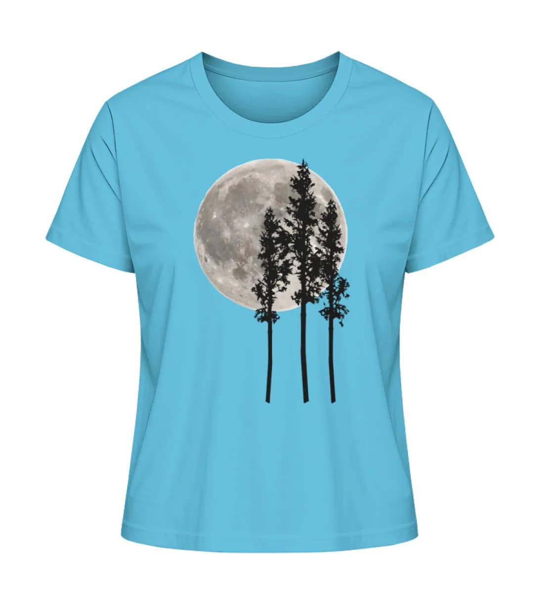 Drei Bäume im Vollmond - Damen Premium Bio Shirt 5
