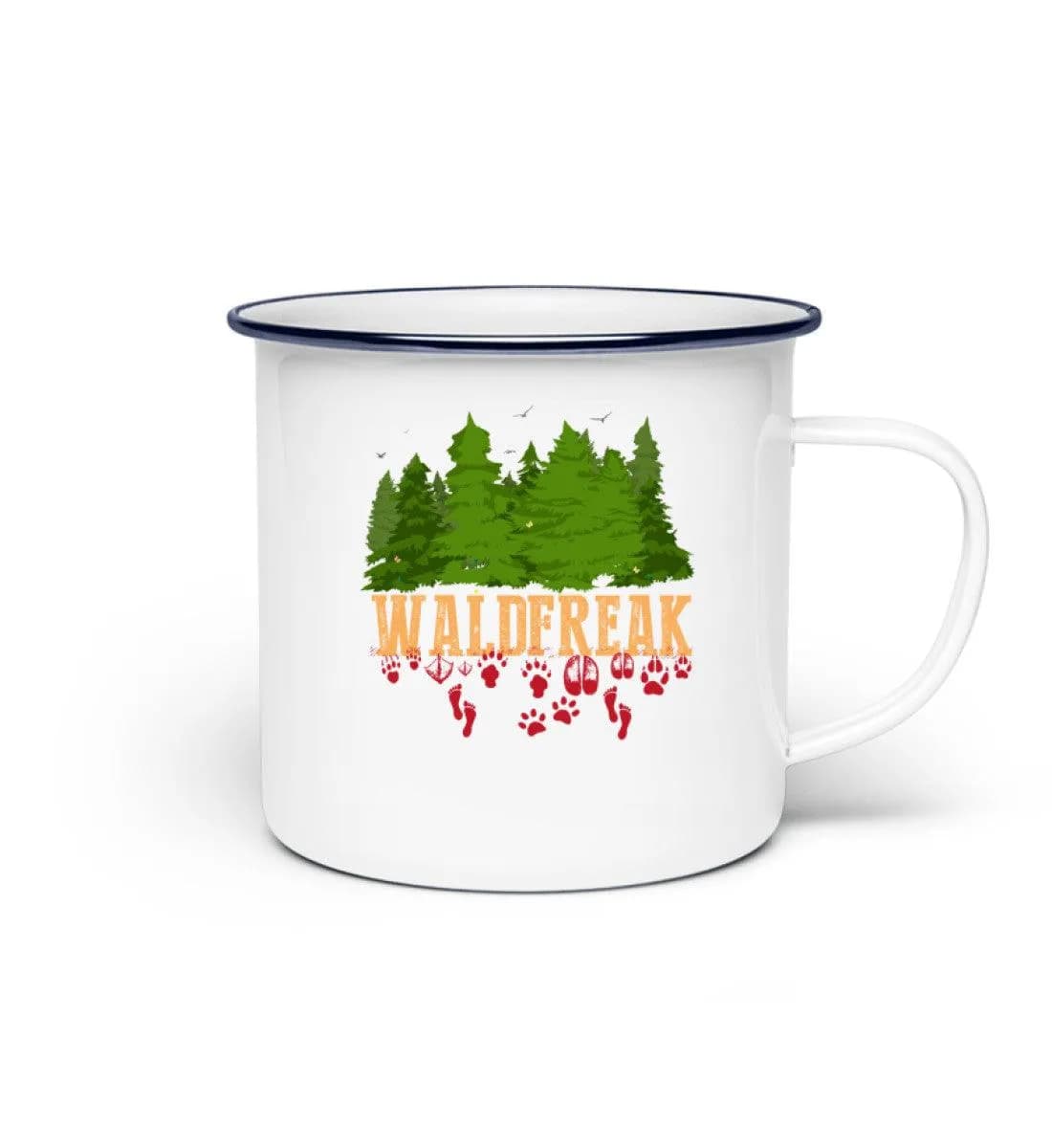 Waldfreak - Emaille Tasse 2