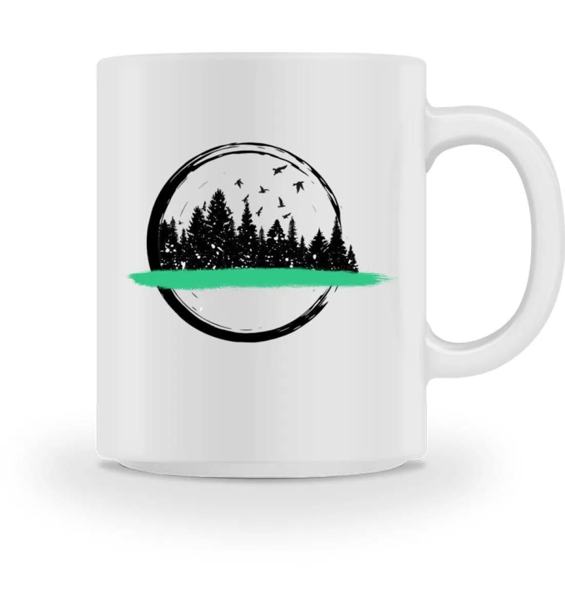 Wald im Kreis - Tasse 2