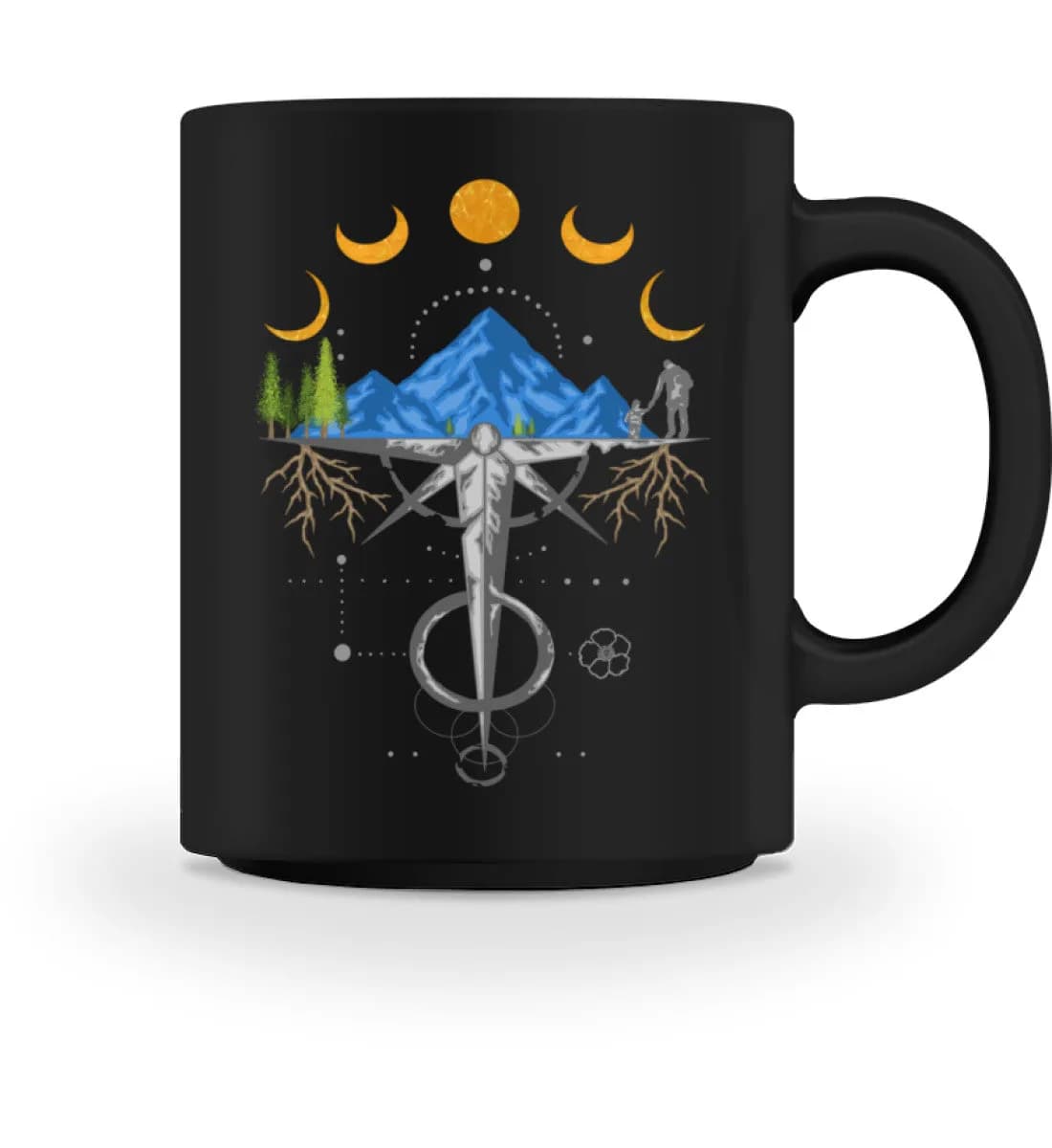 Harmonie der Berge - Tasse 4
