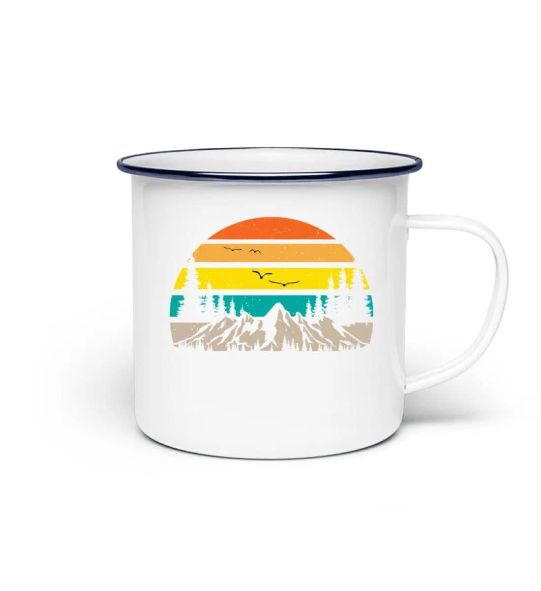 Retroberge - Emaille Tasse 2