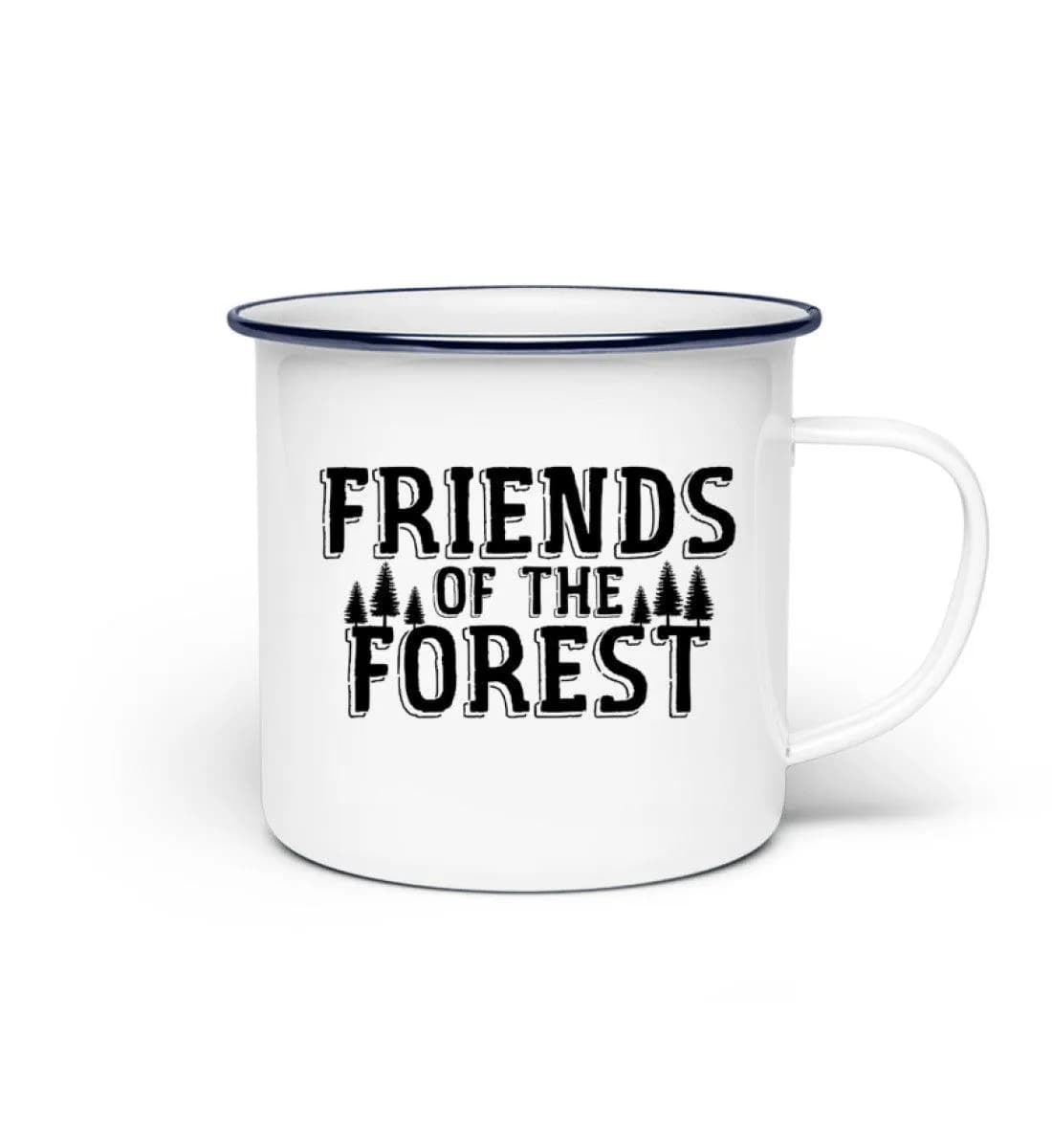 Friends of the forest - Emaille Tasse 2