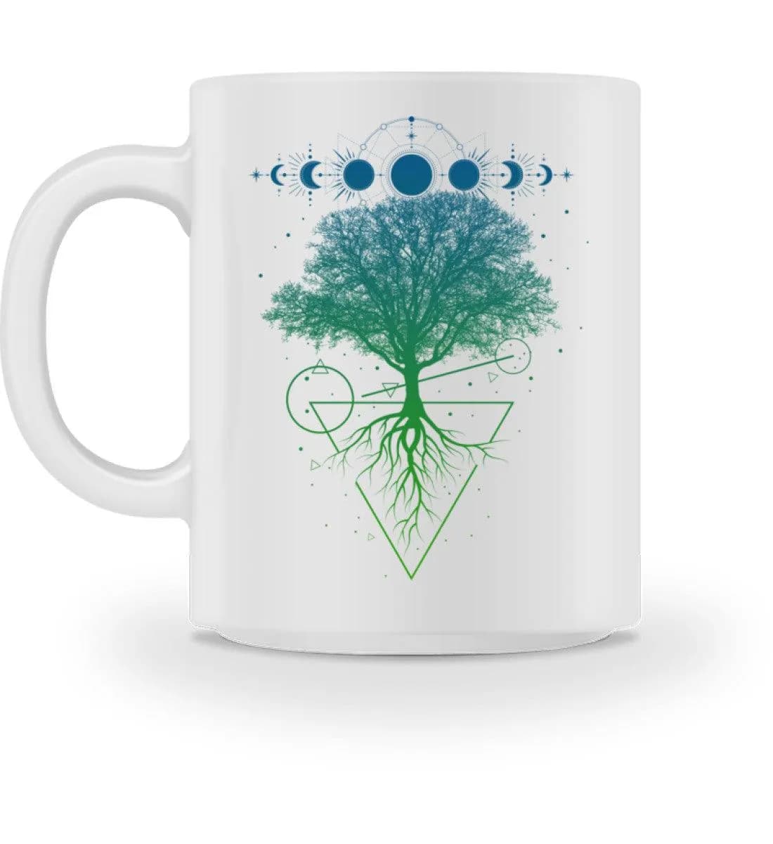 Baum Mondphasen - Tasse
