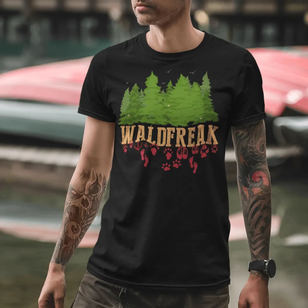 Waldfreak - Herren Premium Bio Shirt 2