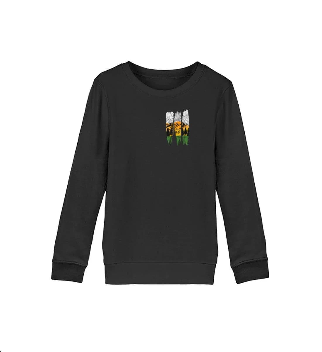Lovely Nature Brush Brust  - Kinder Bio Sweatshirt