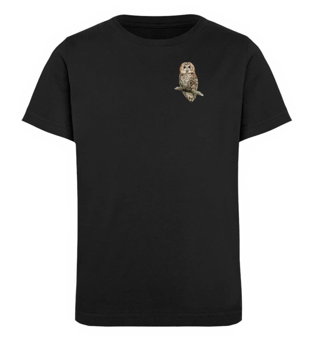 Owl Watercolor  - Kinder Bio T-Shirt