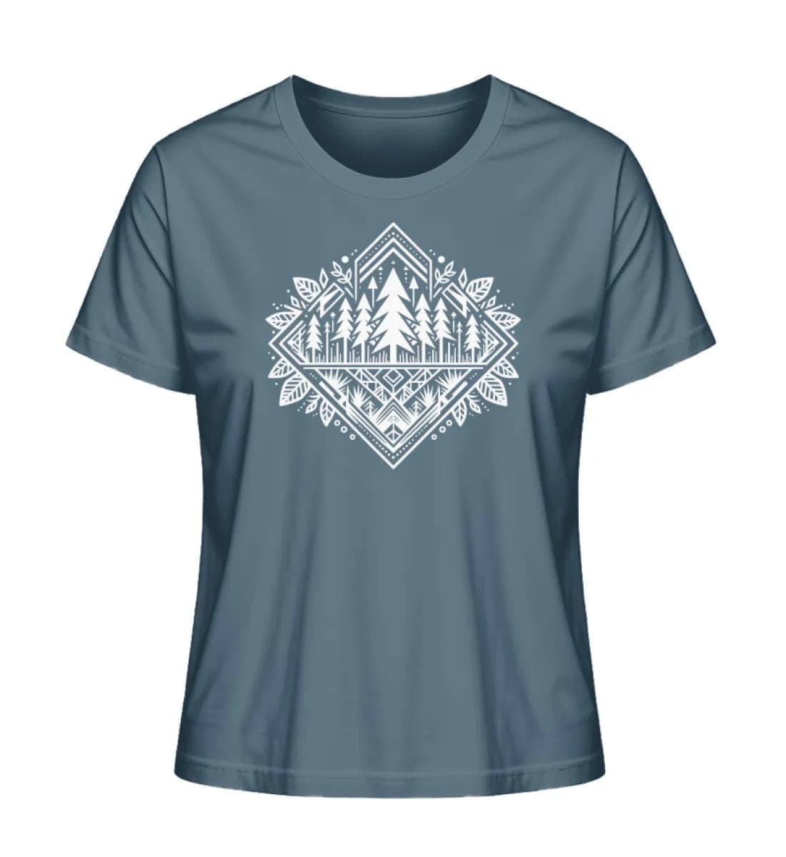 Pine trees - Damen Premium Bio Shirt 4