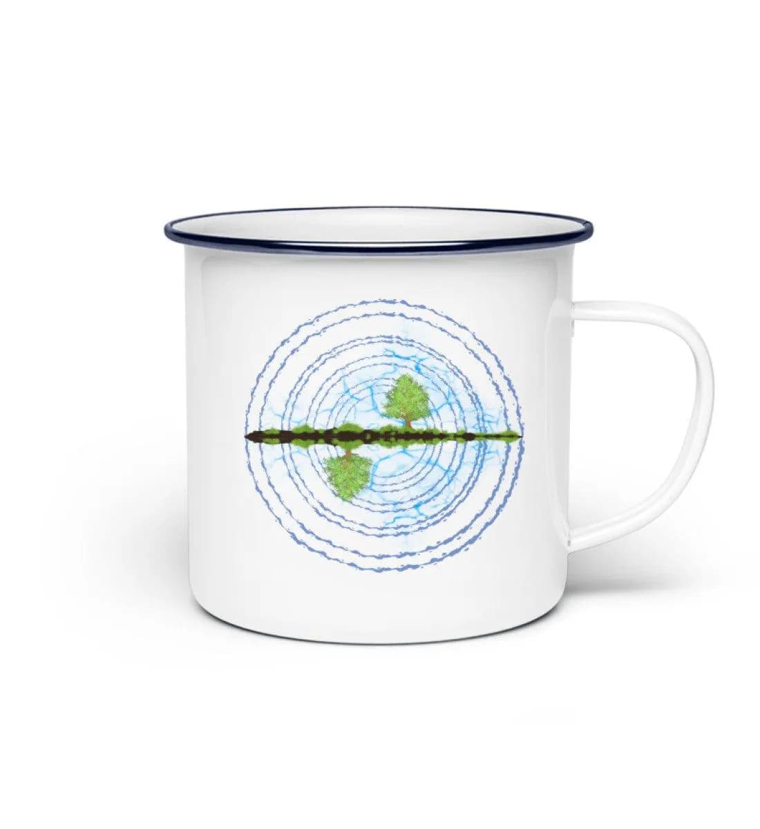 Nebulartrees - Emaille Tasse 2