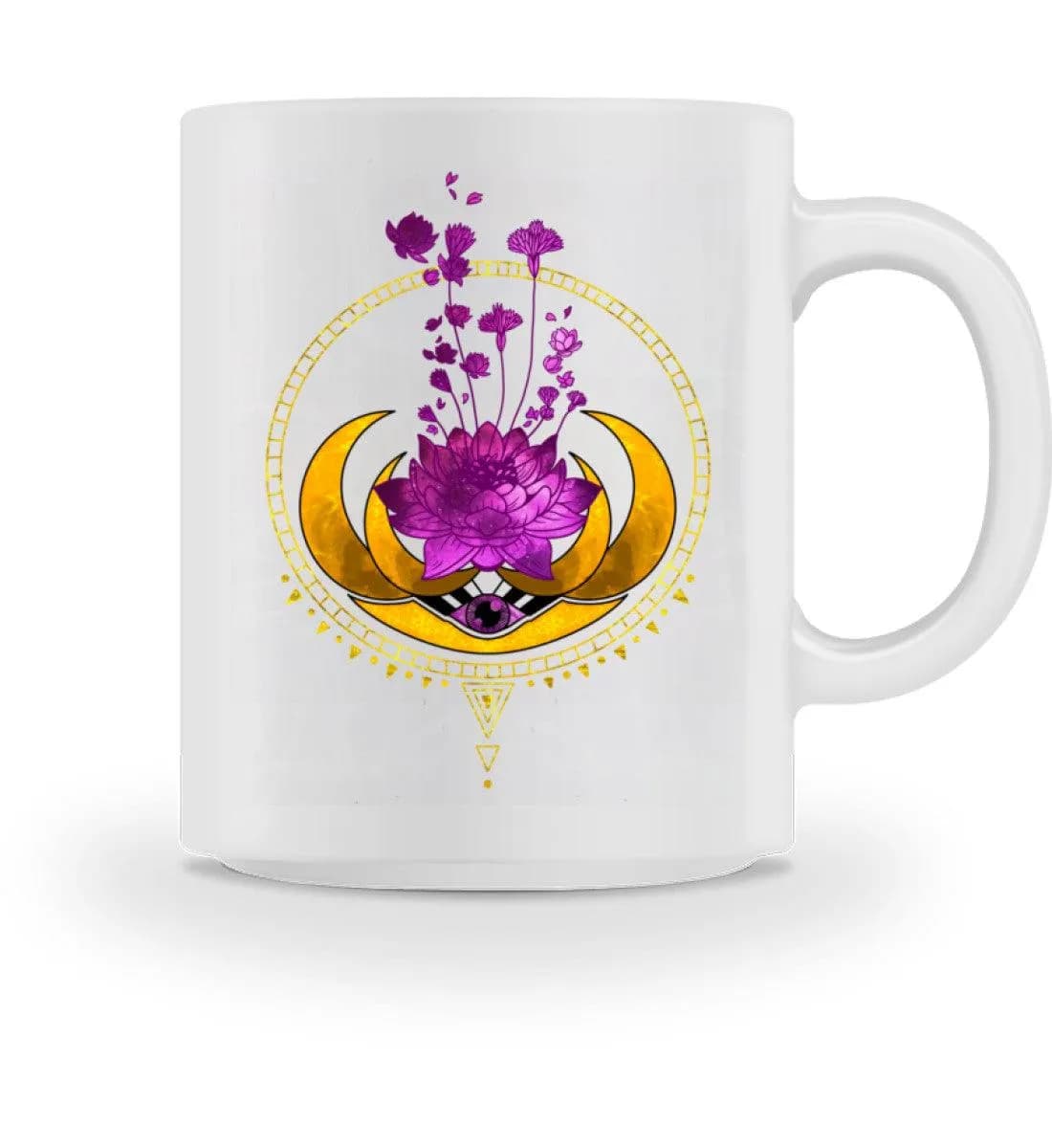 Lotusblume mit Monden - Tasse 4