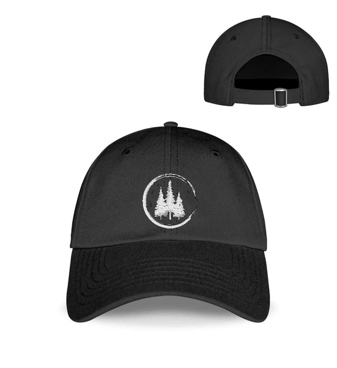 Drei Bäume im Kreis - Basecap mit Stick