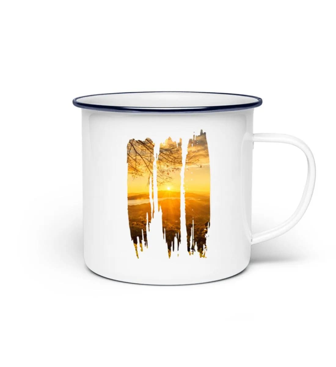 Lovely Nature Brush 2 - Emaille Tasse 2
